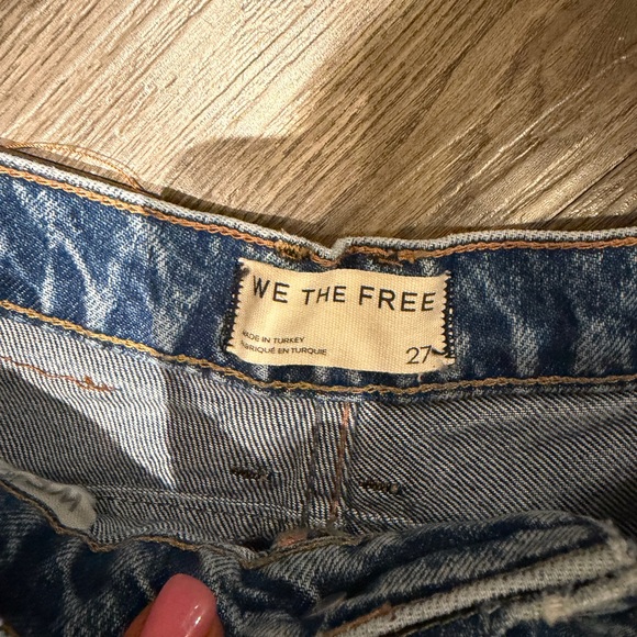 We the free - free people - Floral good luck barrel jeans laser daisy - 27 - Picture 4 of 5